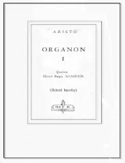 Organon 1 - Aristotales